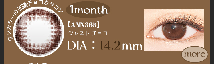 【ANN365】1monthジャストチョコ［2190円］