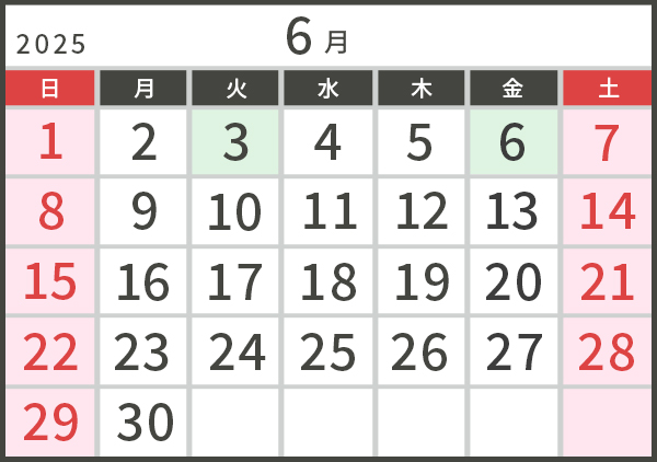 6月